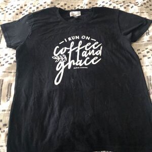 Clean Apparel Graphic Tee in Black, Size L